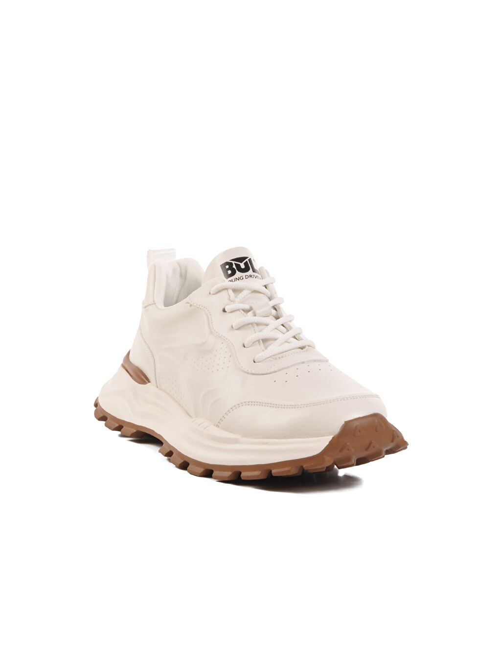 Bulldozer Beyaz Memory Foam Hakiki Deri Erkek Spor Ayakkabı 250427 M - 2