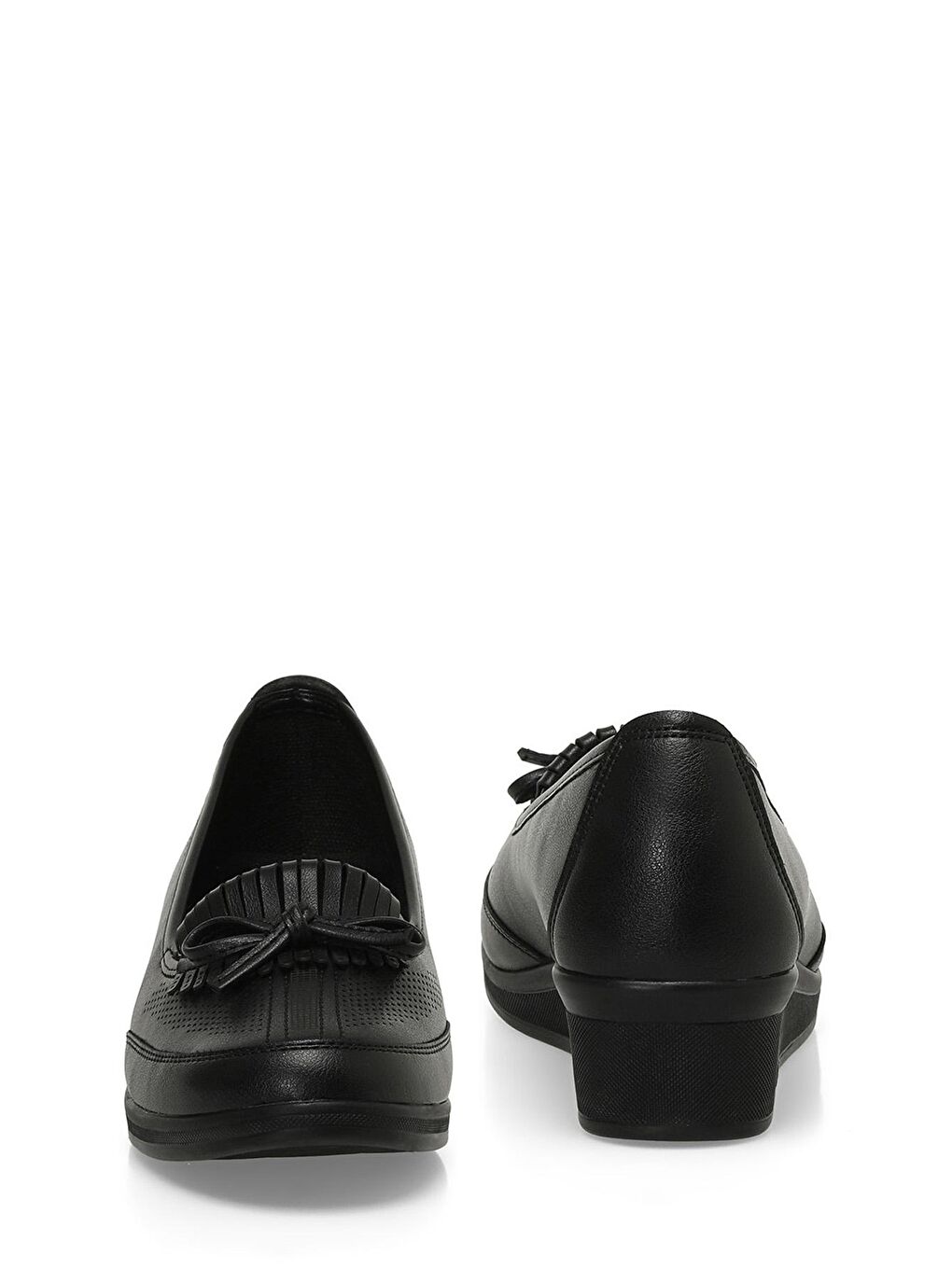 164134.Z4FX Siyah Kadın Dolgu Klasik Ayakkabı-4