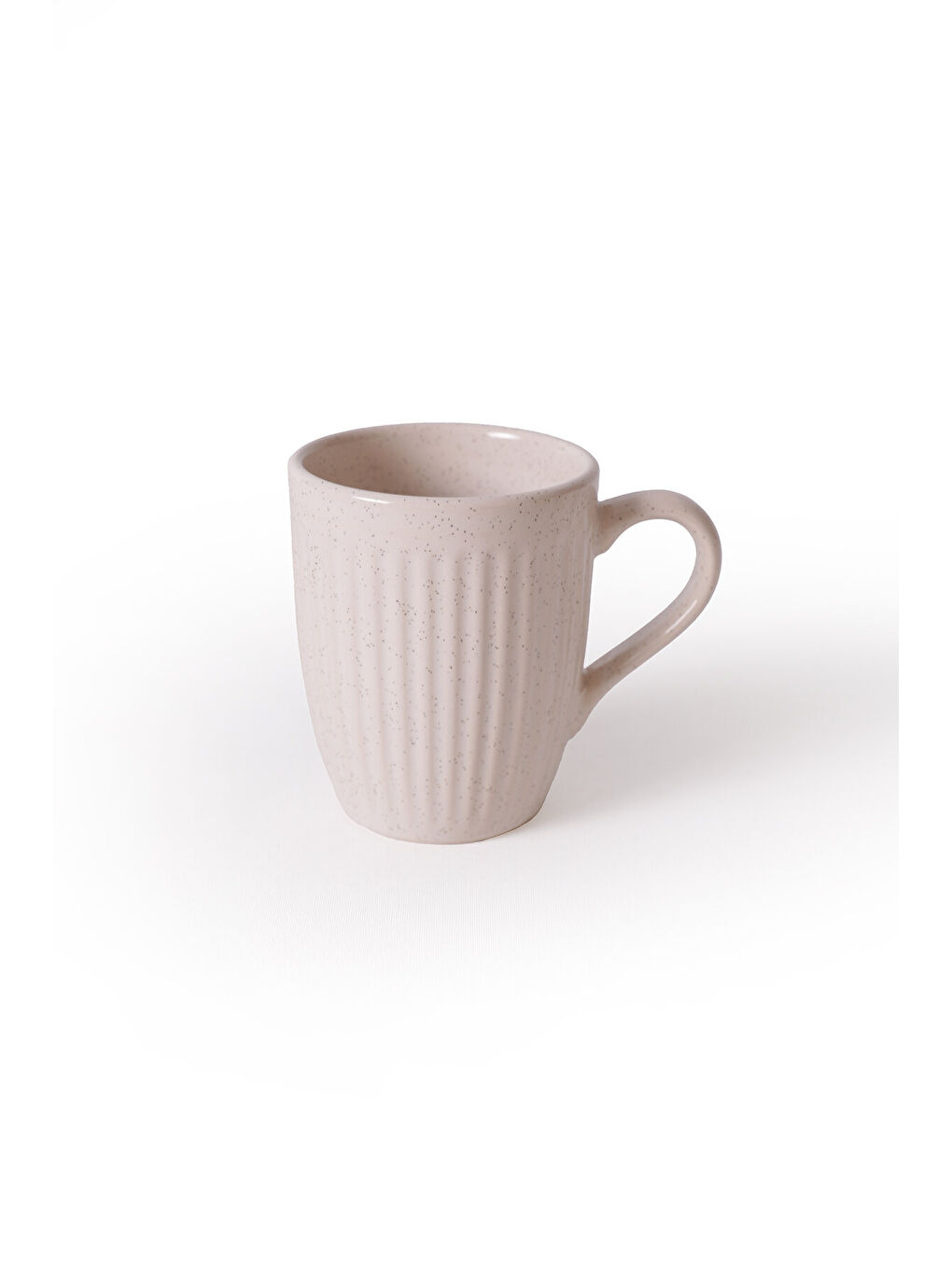 Ekru Reaktif Krem Bulut Line Kupa 9 Cm 6 Adet-5