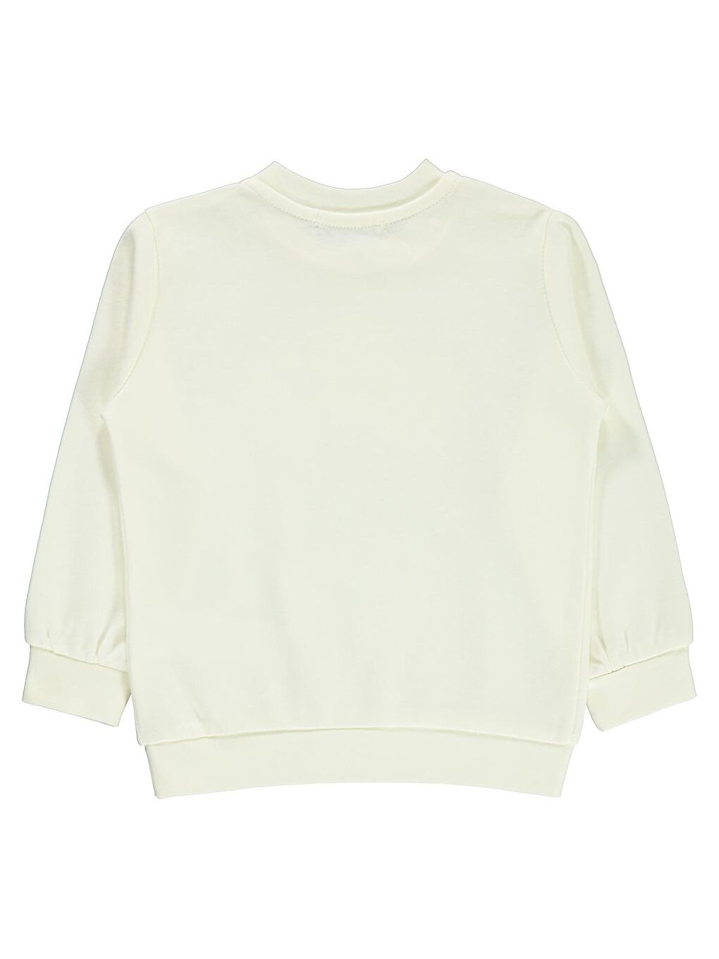 Girls Kız Çocuk Sweatshirt 2-5 Yaş Ekru-1