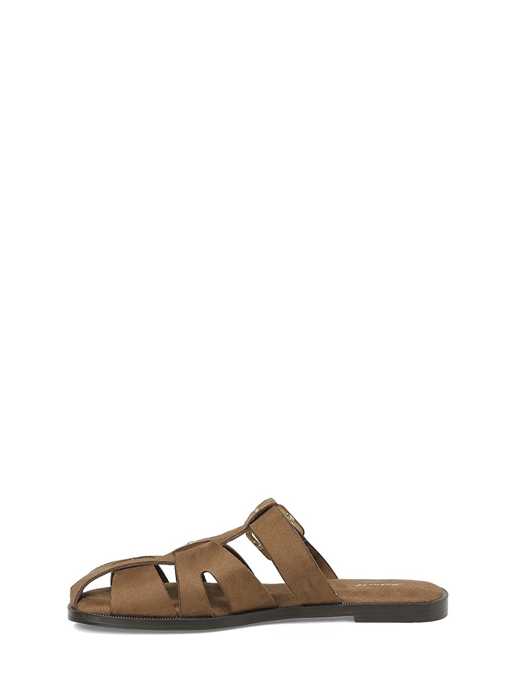 Kahverengi 327082.Z 6FX Taba Kadın Terlik-2