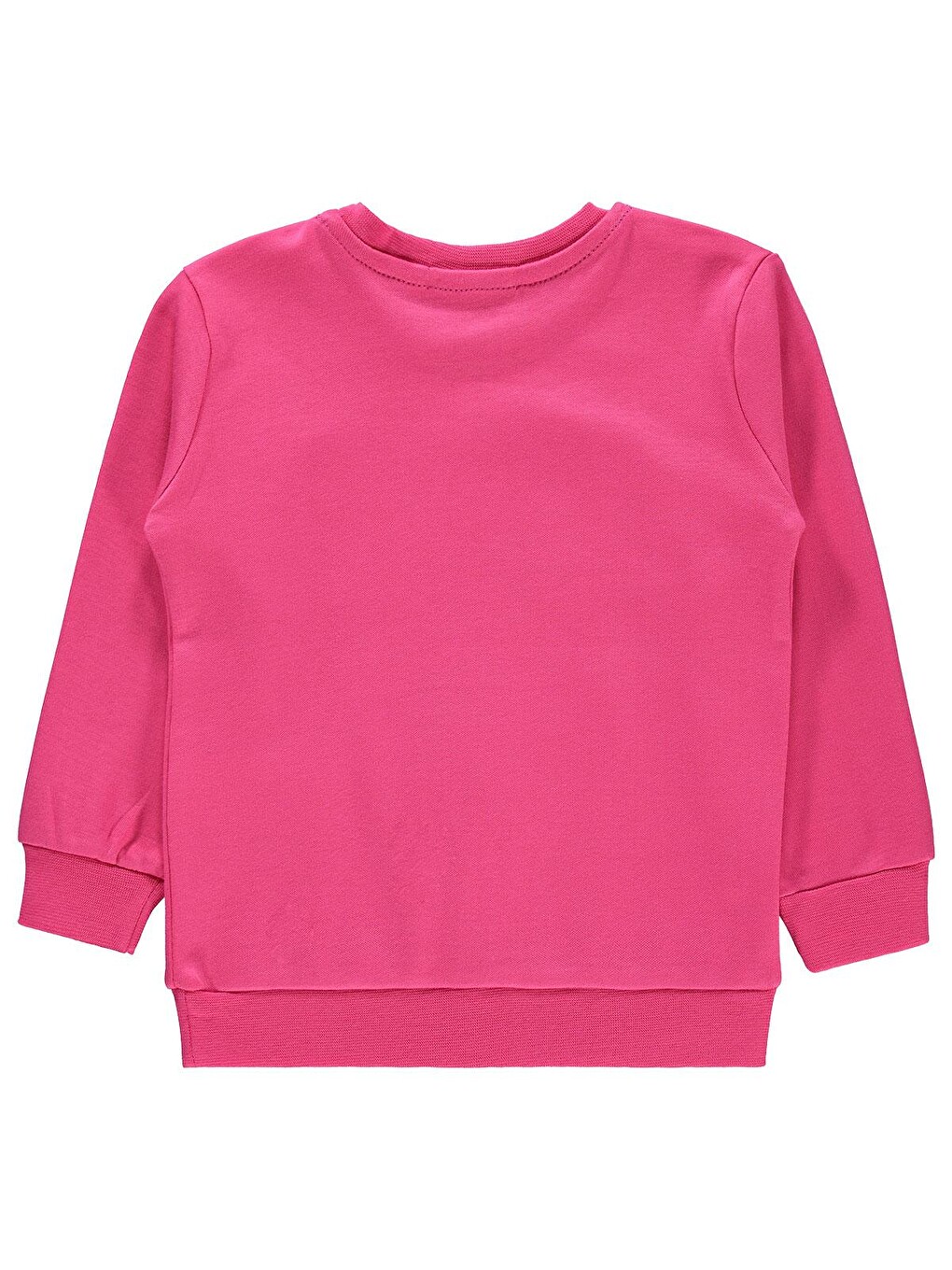 Girls Kız Çocuk Sweatshirt 2-5 Yaş Fuşya-1