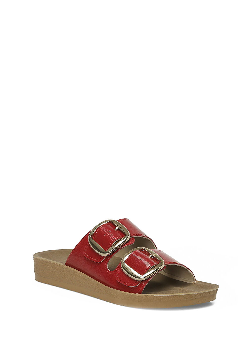 409047.Z6FX Kırmızı Kadın Terlik-1