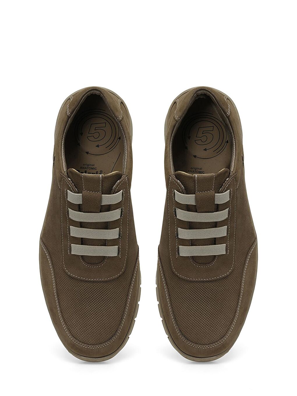 Bej 107285N.M 4FX Kum Erkek Comfort Ayakkabı-3