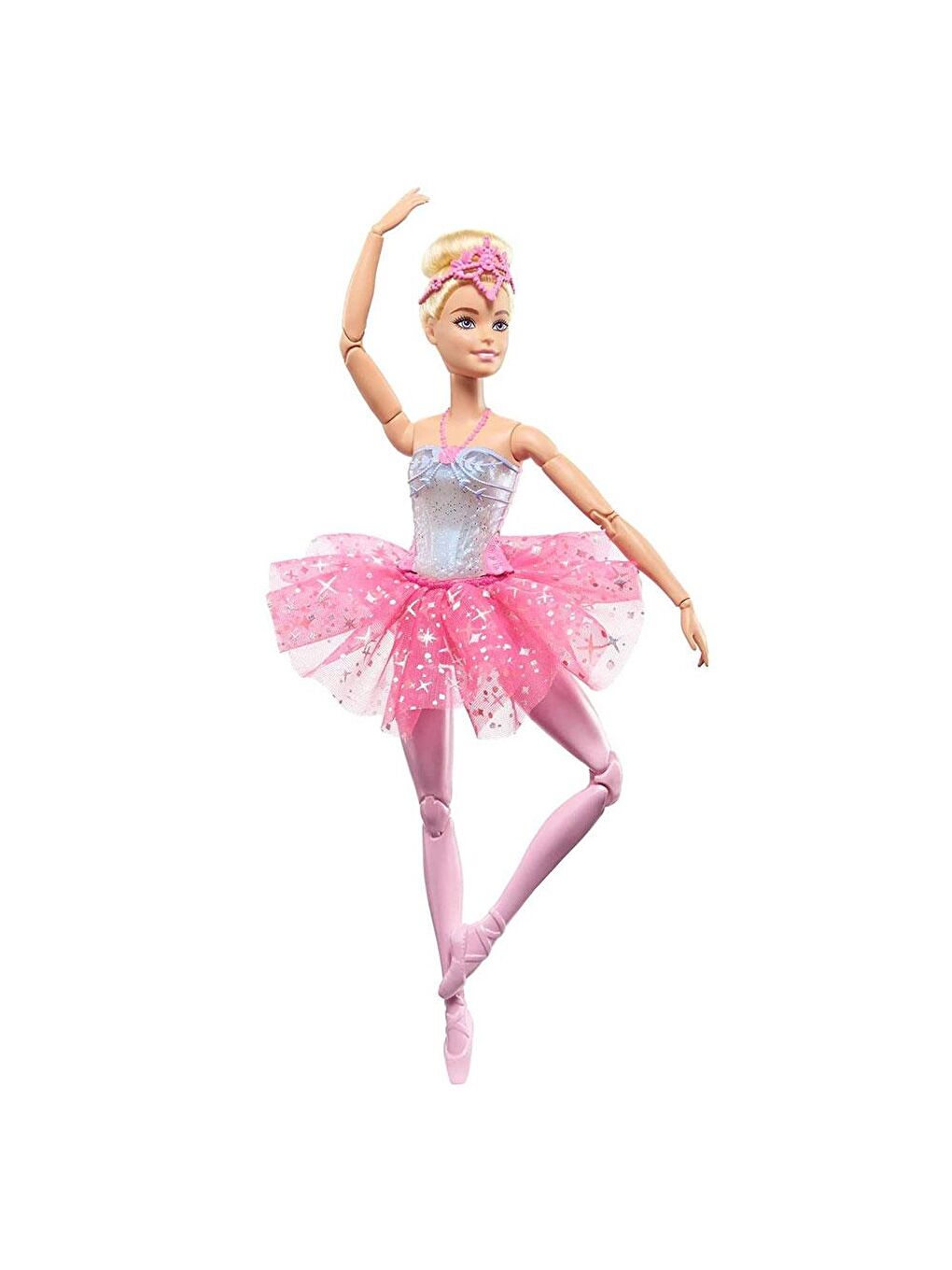 BARBIE Renksiz Işıltılı Balerin Bebek HLC25