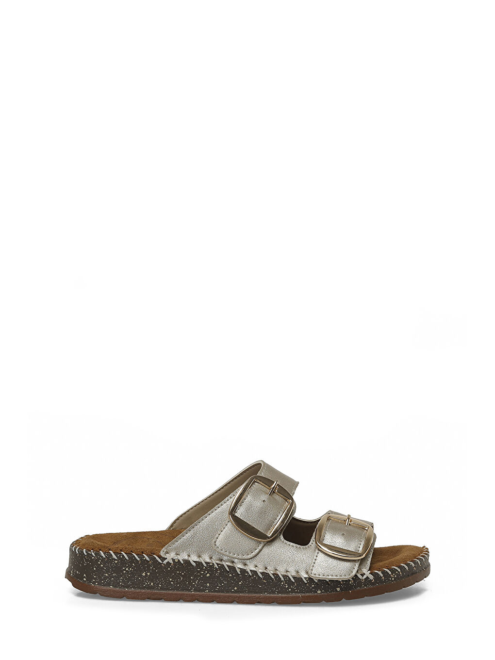 Sarı 105143.Z6FX Altın Kadın Terlik