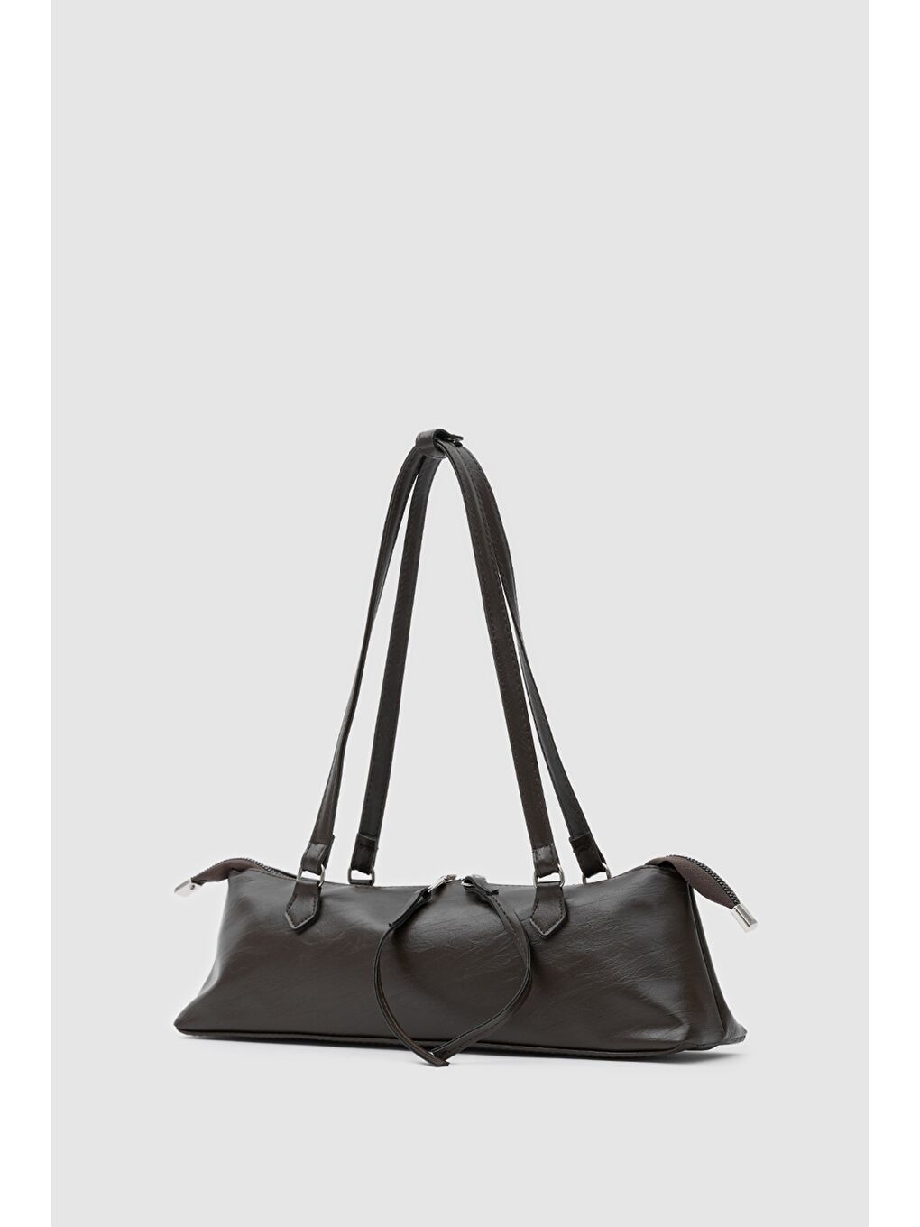 Kahverengi Core Basic Omuz Baget Çanta Kahve-3