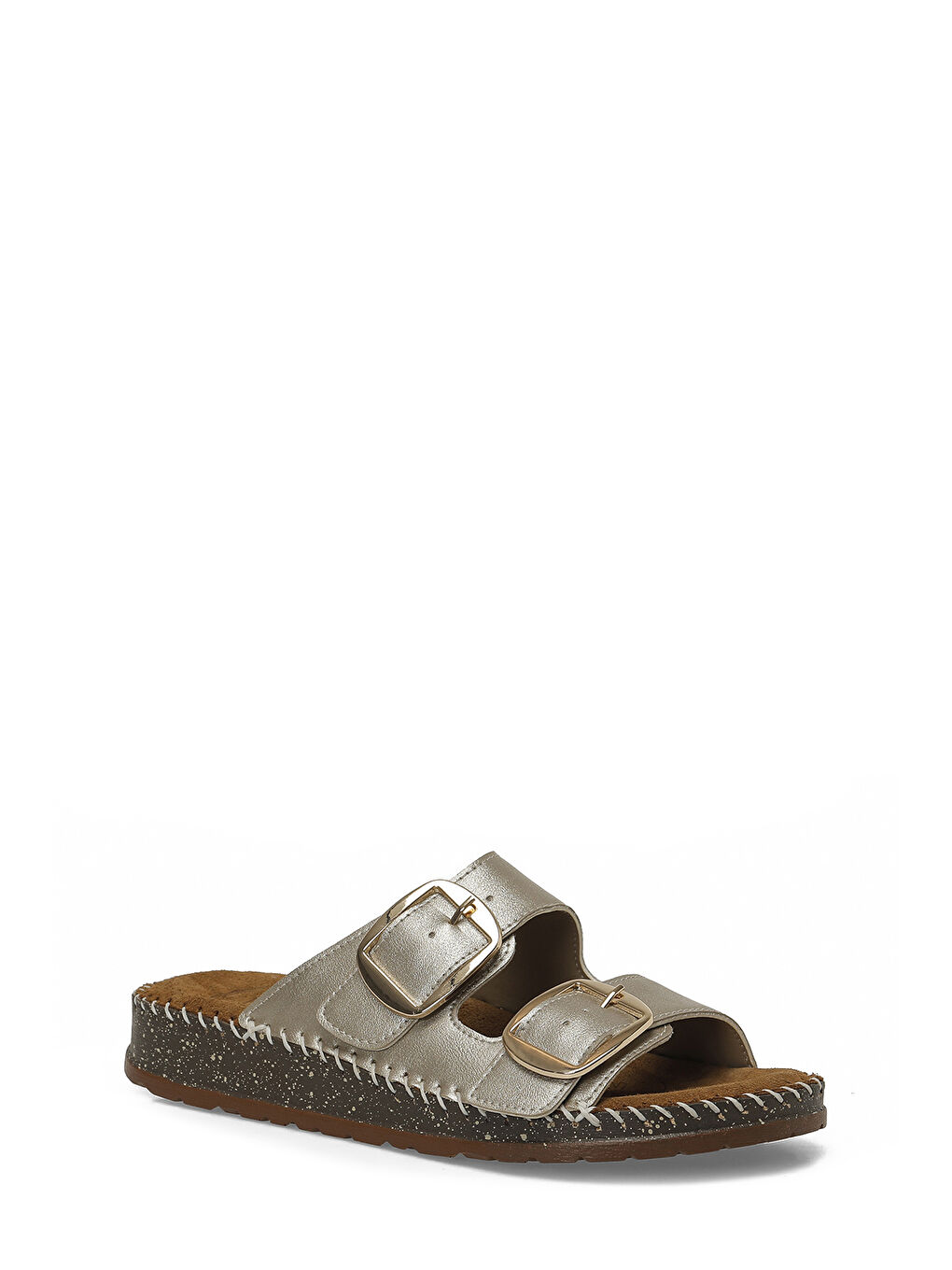 Sarı 105143.Z6FX Altın Kadın Terlik-1