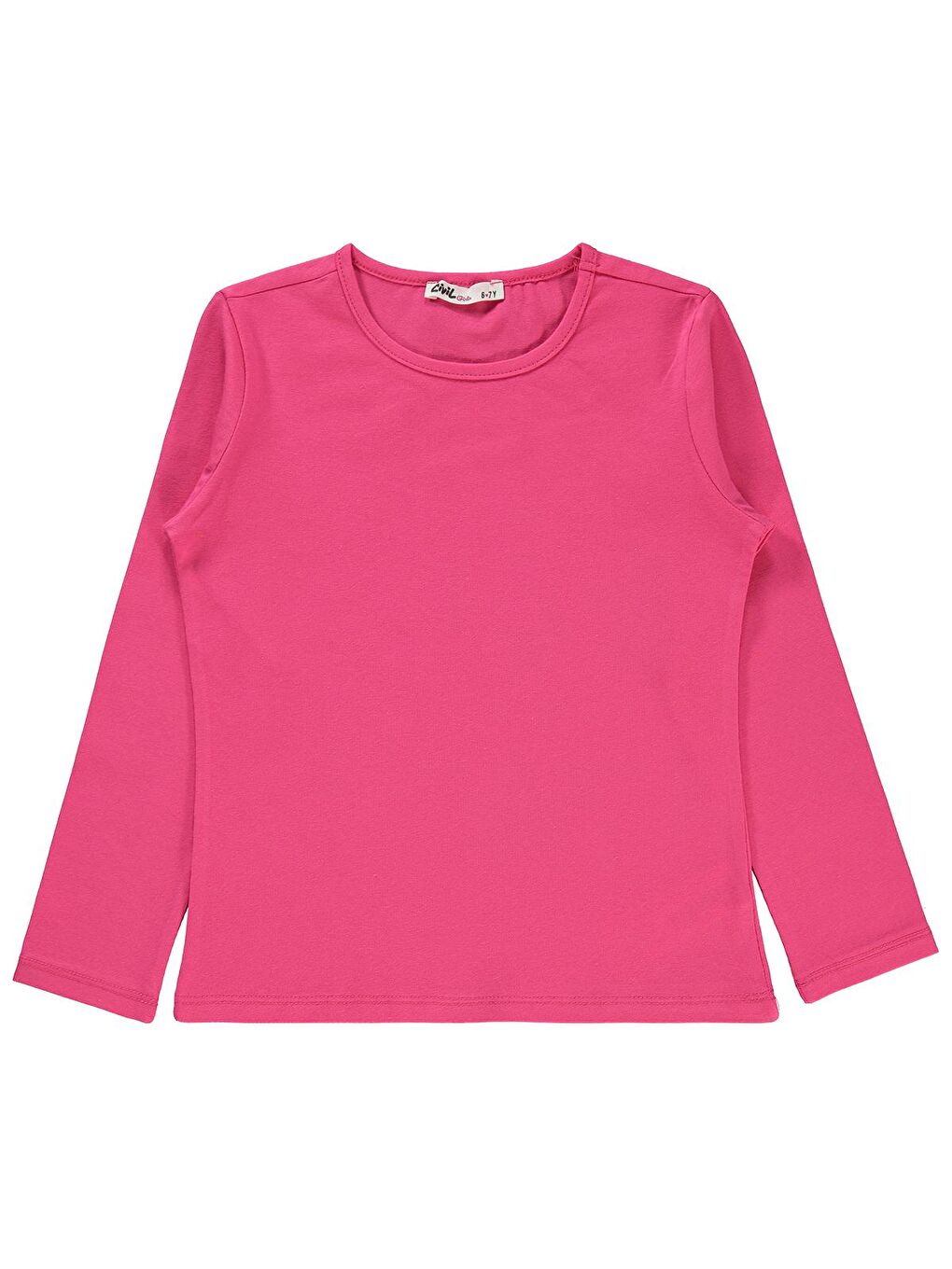 Civil Fuşya Girls Kız Çocuk Sweatshirt 6-9 Yaş Fuşya