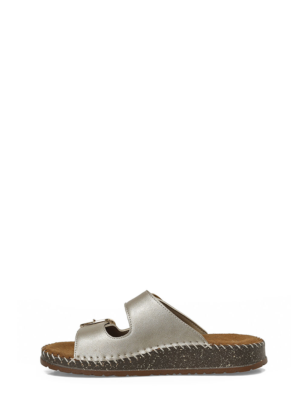 Sarı 105143.Z6FX Altın Kadın Terlik-2