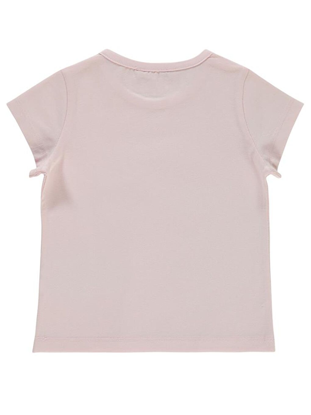 Girls Basic 2-5 Yaş Tişört - Pembe5-6 Yaş-1