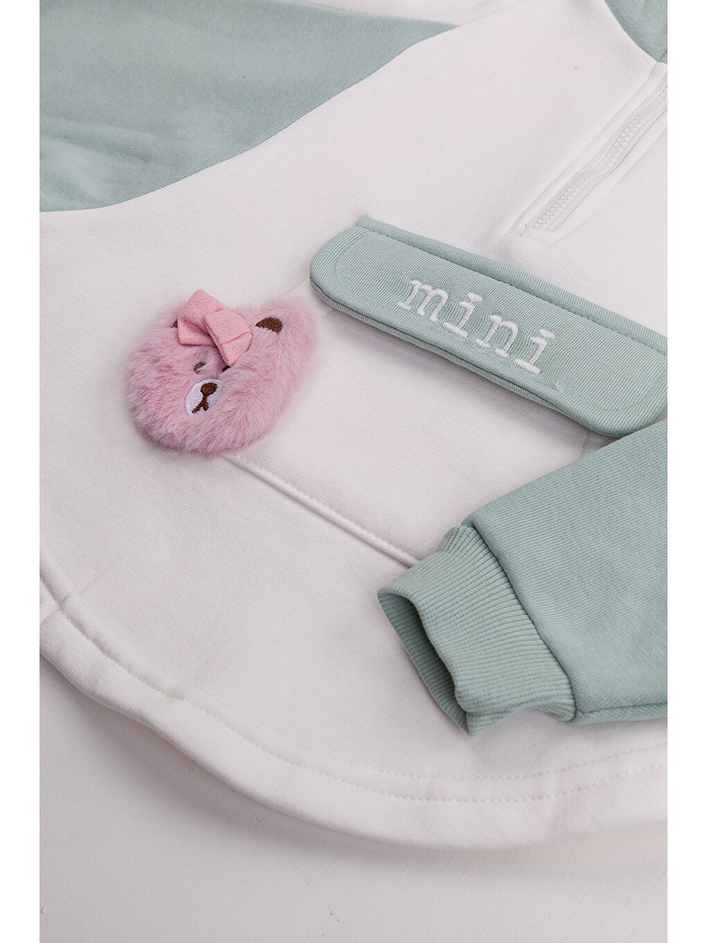 MİSSTUFFY Sarı Kız Çocuk 2'li Paket Basic Sweatshirt - 5