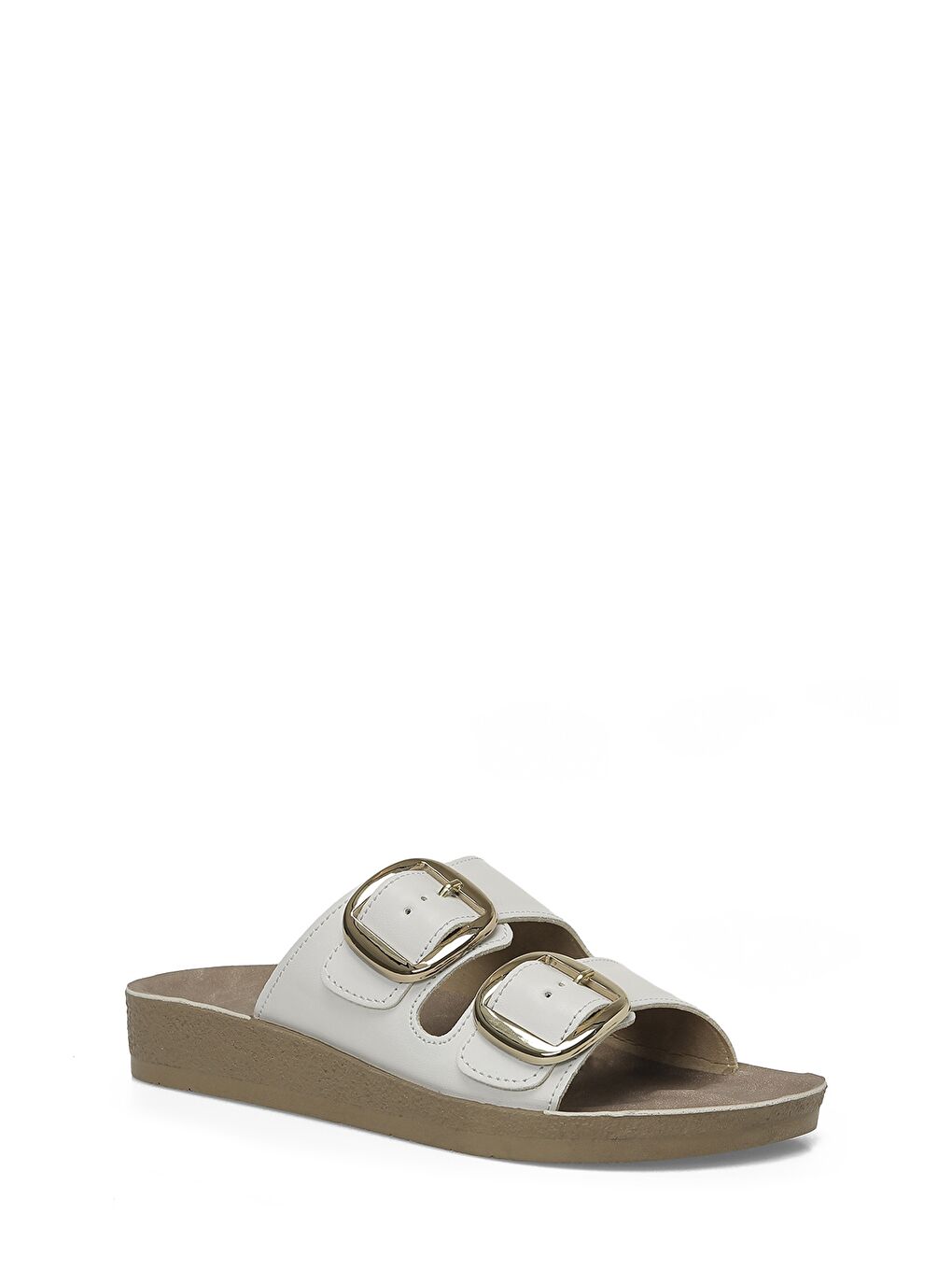 401056.Z6FX Beyaz Kadın Terlik-1