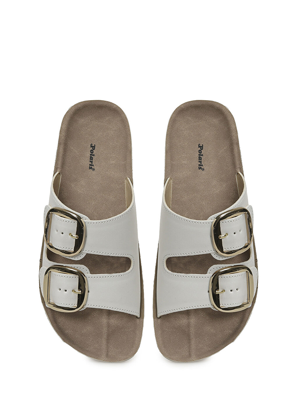 401056.Z6FX Beyaz Kadın Terlik-3