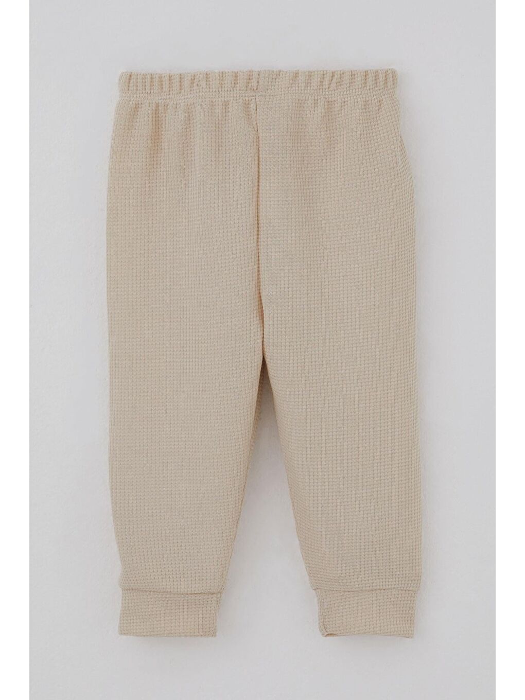 Bej Erkek Bebek Pijama Takımı Omuzdan Patlı Sevimli Fil Armalı Taş (4 Ay-1 Yaş)-4