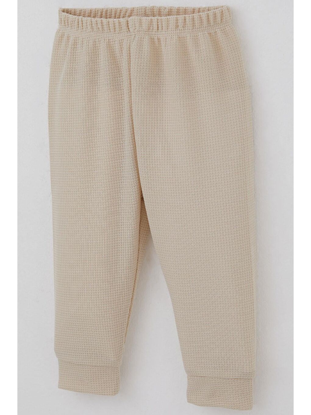 Bej Erkek Bebek Pijama Takımı Omuzdan Patlı Sevimli Fil Armalı Taş (4 Ay-1 Yaş)-6