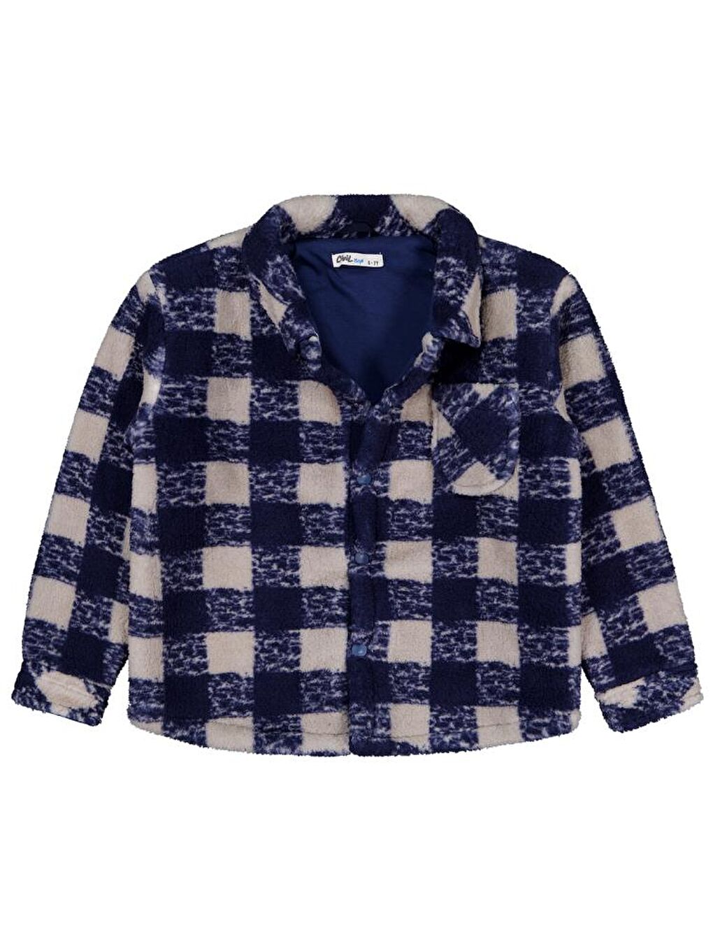 Boys Ekoseli Welsoft 6-9 Yaş Gömlek - Lacivert 6-7 Yaş-2