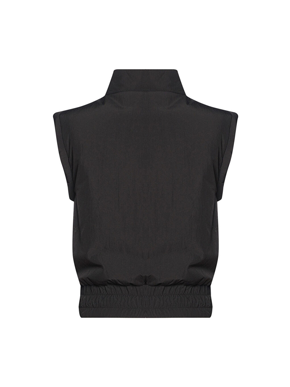 Care Kadın Siyah Dik Yaka Yelek-4