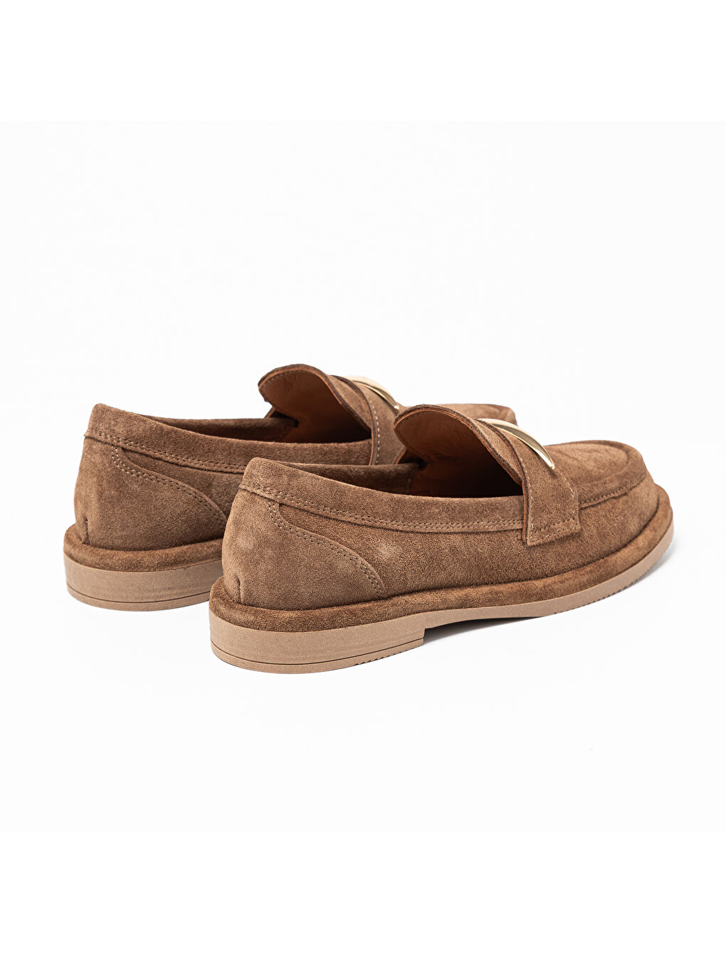 Kahverengi Kadın Oxford ( Klasik) RC-26Y-001-R40231 Tütün Süet 239-3