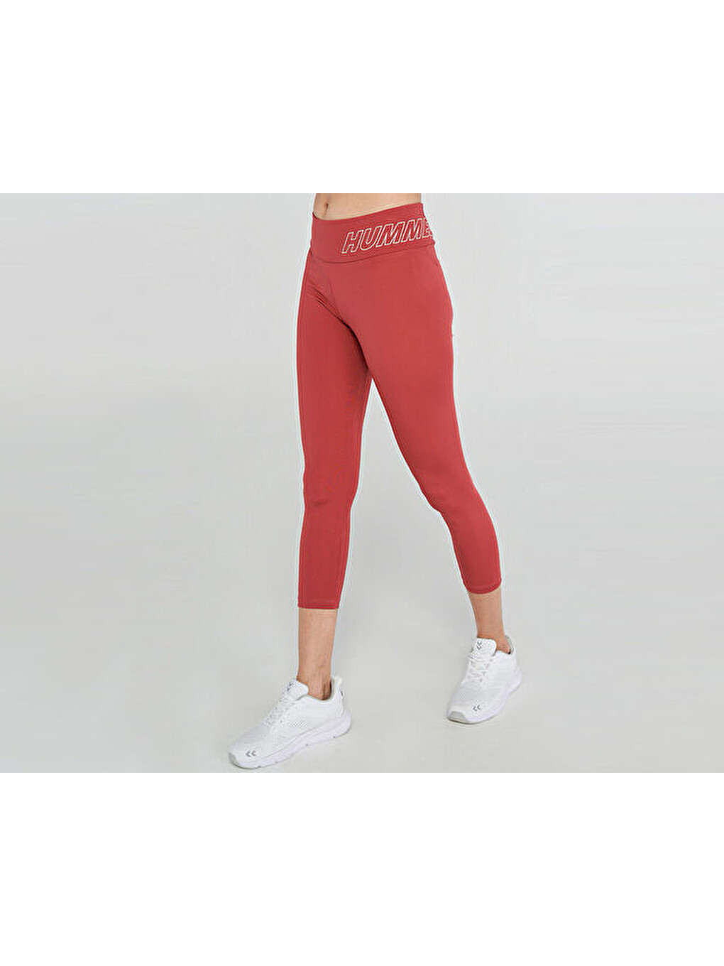 T Te Apex Mid Waist 7/8 Tights Kadın Günlük Tayt 931680-2212 Kırmızı-4