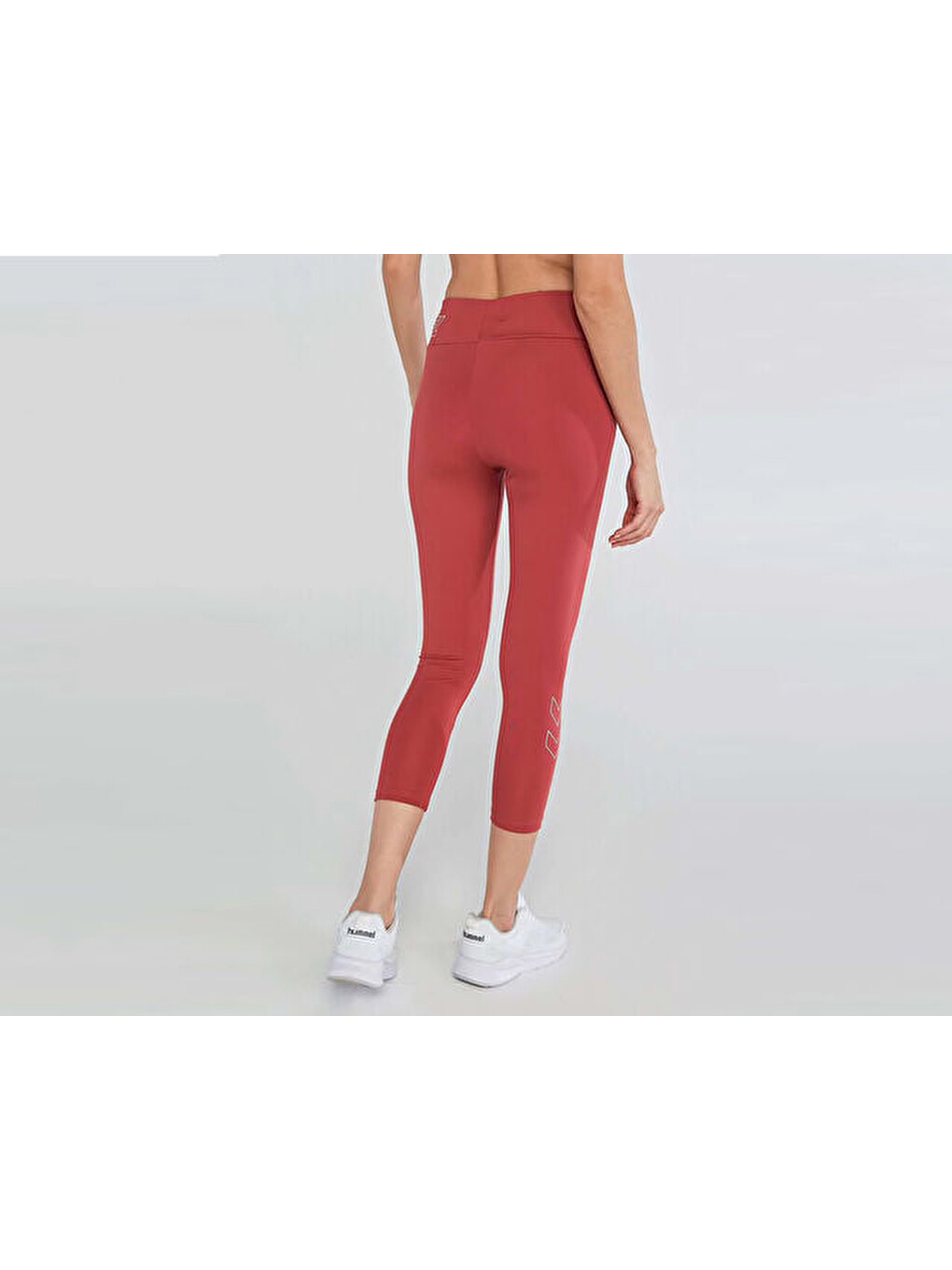 T Te Apex Mid Waist 7/8 Tights Kadın Günlük Tayt 931680-2212 Kırmızı-5