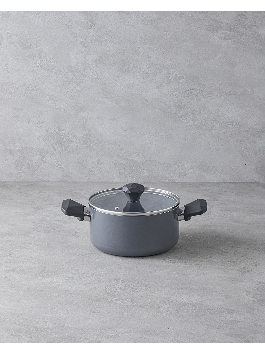 Prego CeraWell Tencere 20 cm Gri