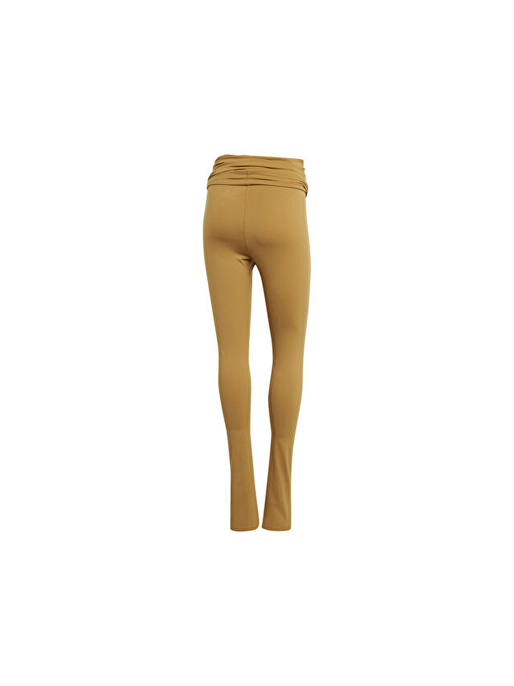 By Stella Mccartney Leg Kadın Günlük Tayt Iw6319 Sarı-4