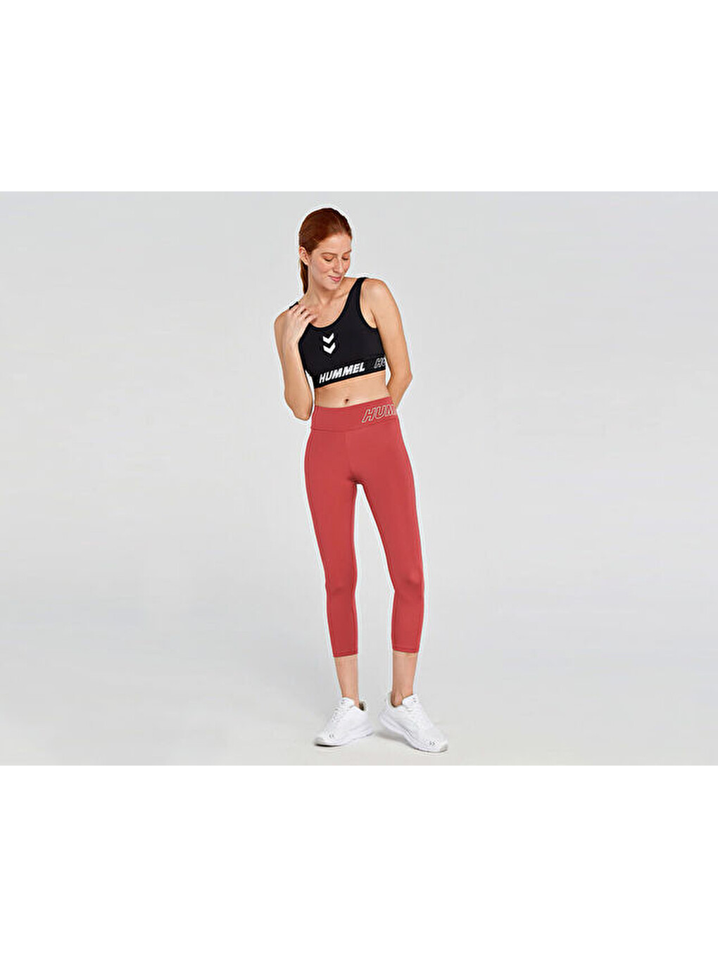 T Te Apex Mid Waist 7/8 Tights Kadın Günlük Tayt 931680-2212 Kırmızı-6
