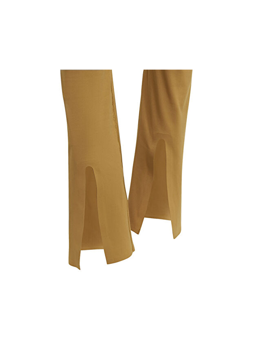 By Stella Mccartney Leg Kadın Günlük Tayt Iw6319 Sarı-5