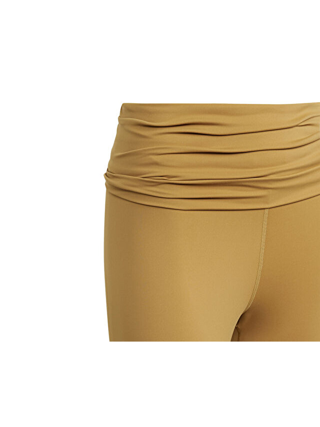 By Stella Mccartney Leg Kadın Günlük Tayt Iw6319 Sarı-7