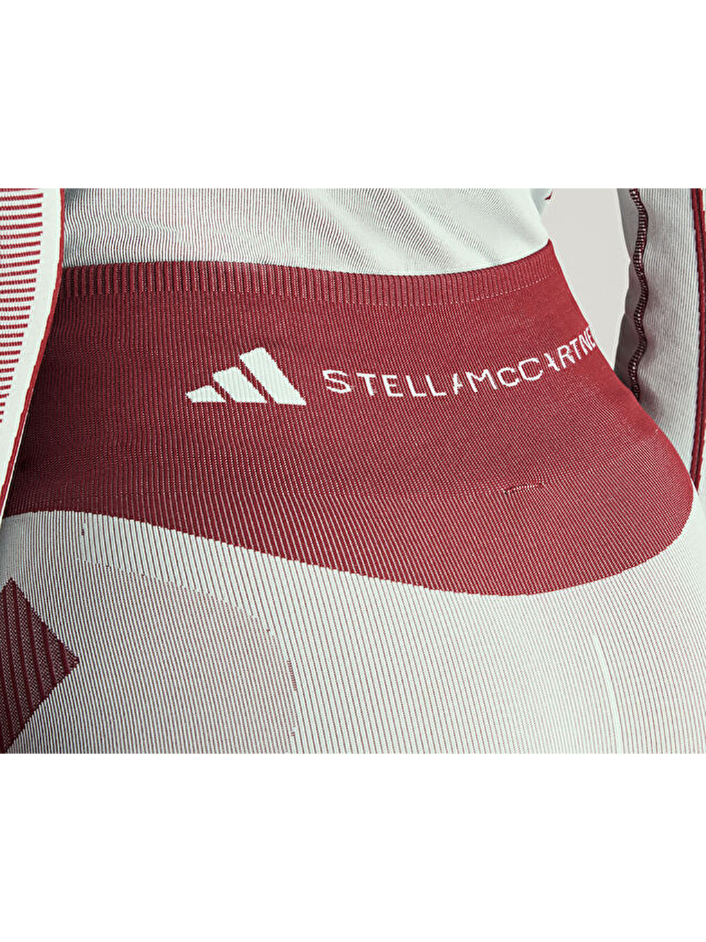 By Stella Mccartney Tst Leg Kadın Günlük Tayt Iw6362 Gri-2