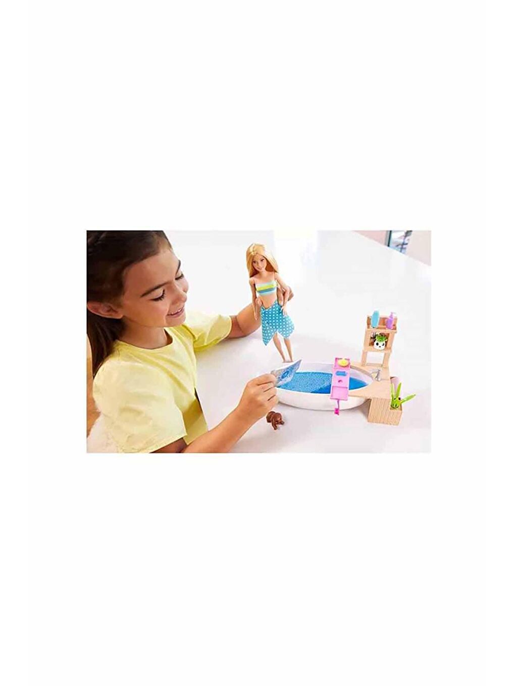 BARBIE Wellness Barbie'nin Spa Günü Oyun Seti GJN32 - 2