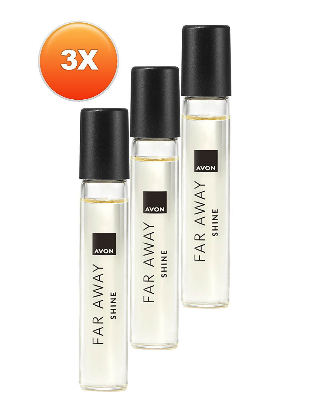 AVON Renksiz Kadın Parfüm Edp 10 Ml. Üçlü Set - 1