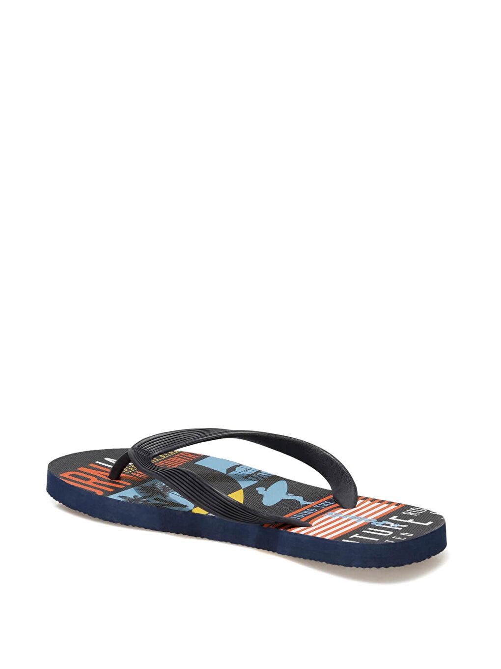 400590.M1FX Lacivert Erkek Parmak Arası Terlik-2