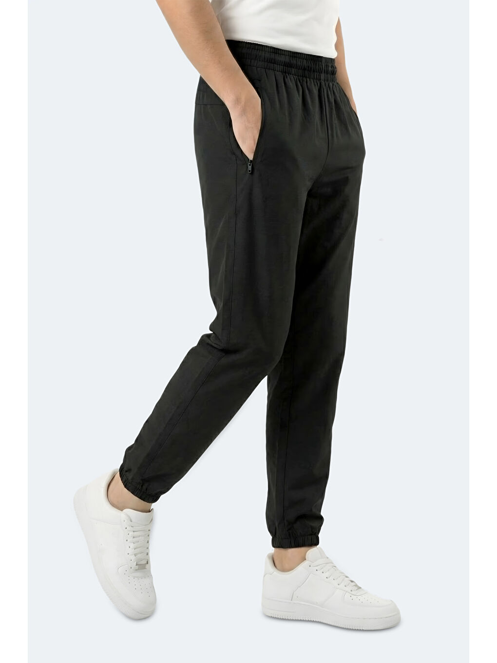 RAMBLE Erkek Siyah Eşofman Altı-5