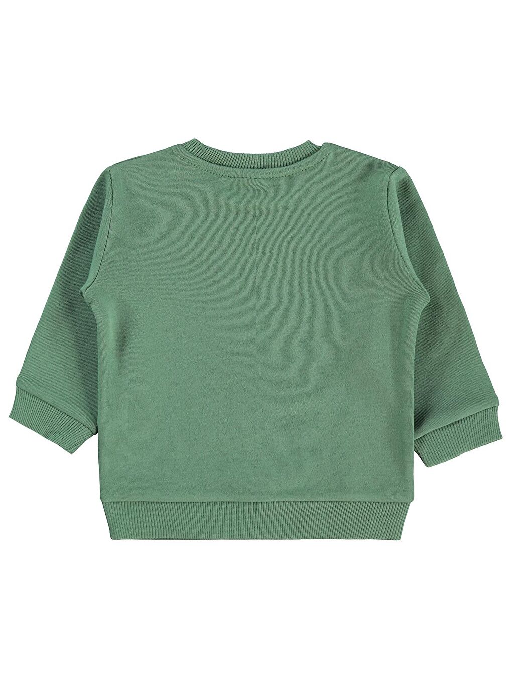 Baby Give Me Yazı Baskılı 6-18 Ay Sweatshirt - Haki 6-9 Ay-1