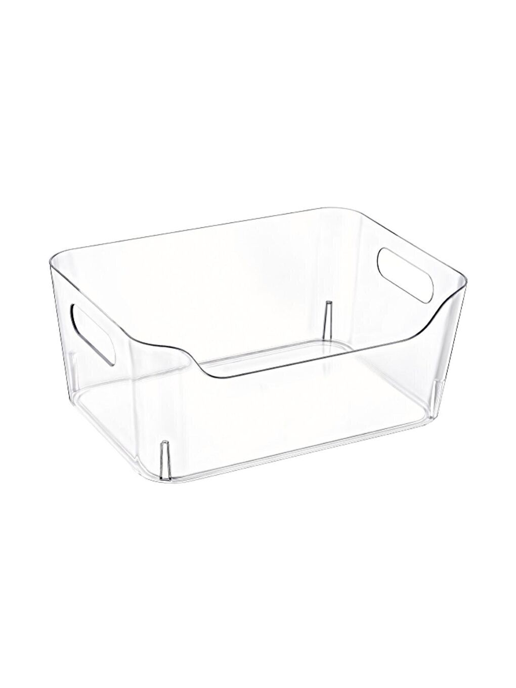 Nandy Home Şeffaf 7 Lt Clear Buzdolabı & Dolap İçi Düzenleyici Organizer 30,5x21,5x12,5 Cm - 1