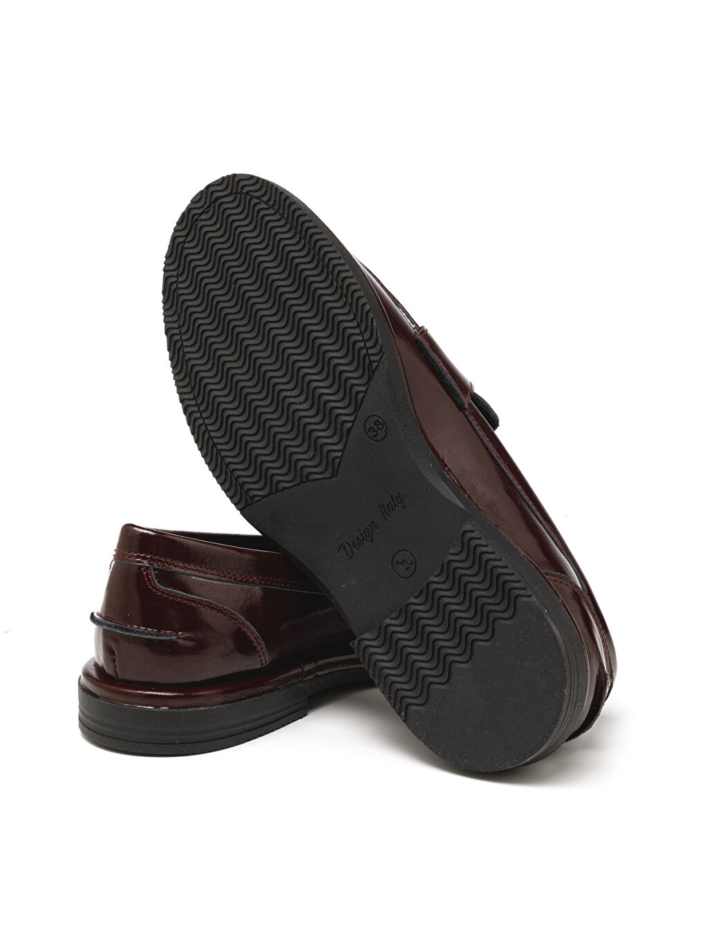 Kadın Oxford ( Klasik) RC-25Y-001-R40224 582-Bordo Rugan-4