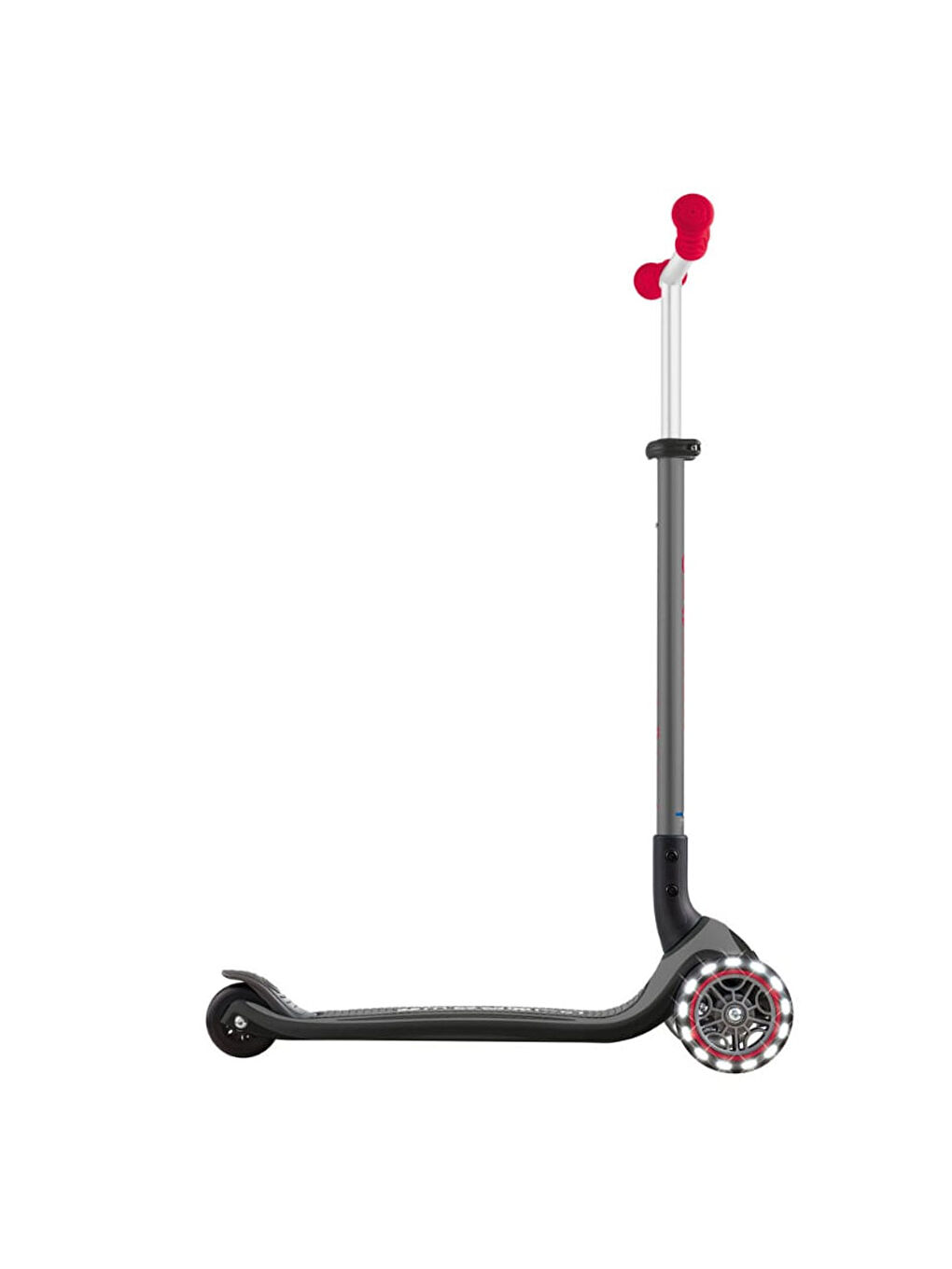 Master Işıklı Katlanabilir Scooter Kırmızı-Siyah 663-120-1