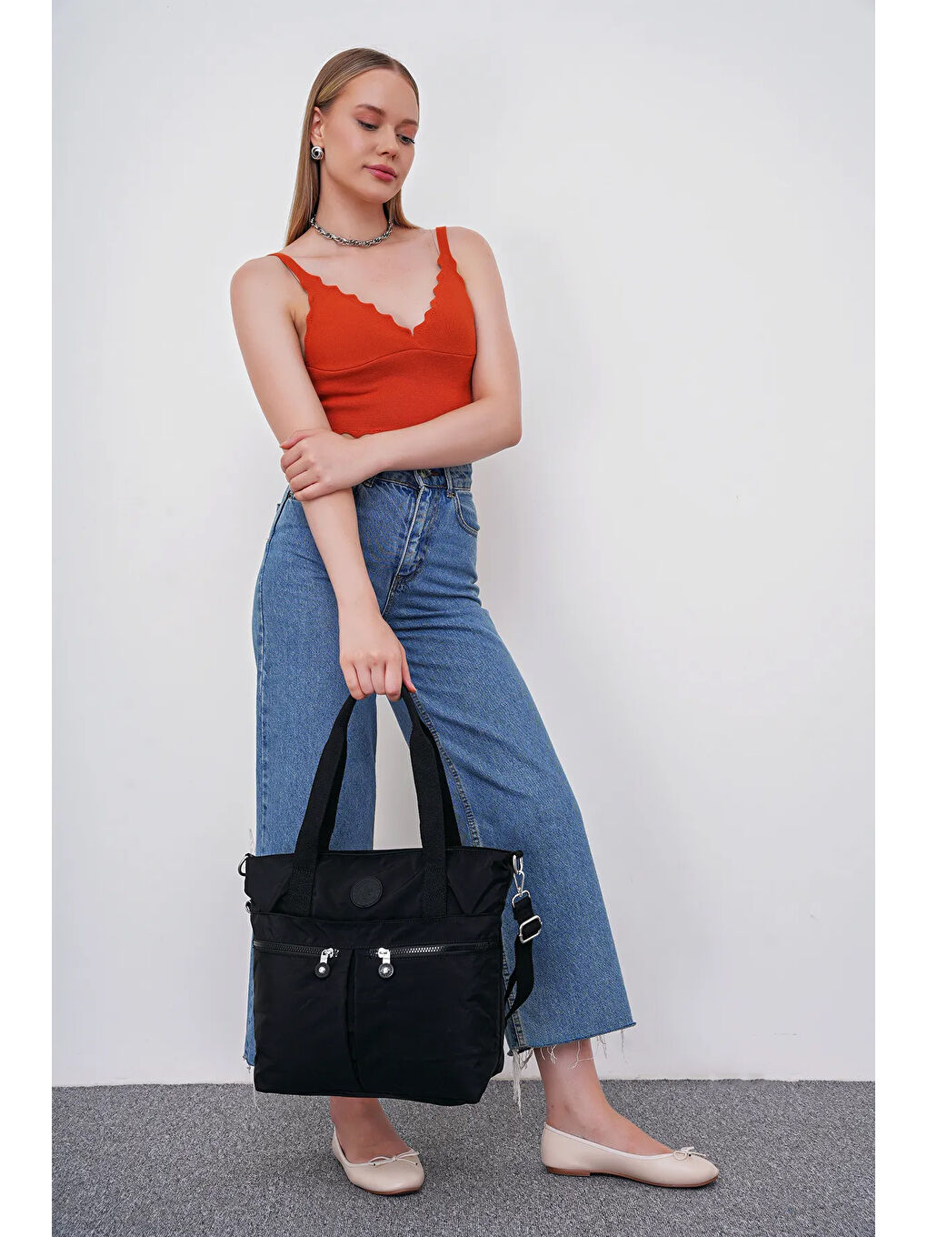 Siyah Kadın Omuz Çantası BHPC6014-1