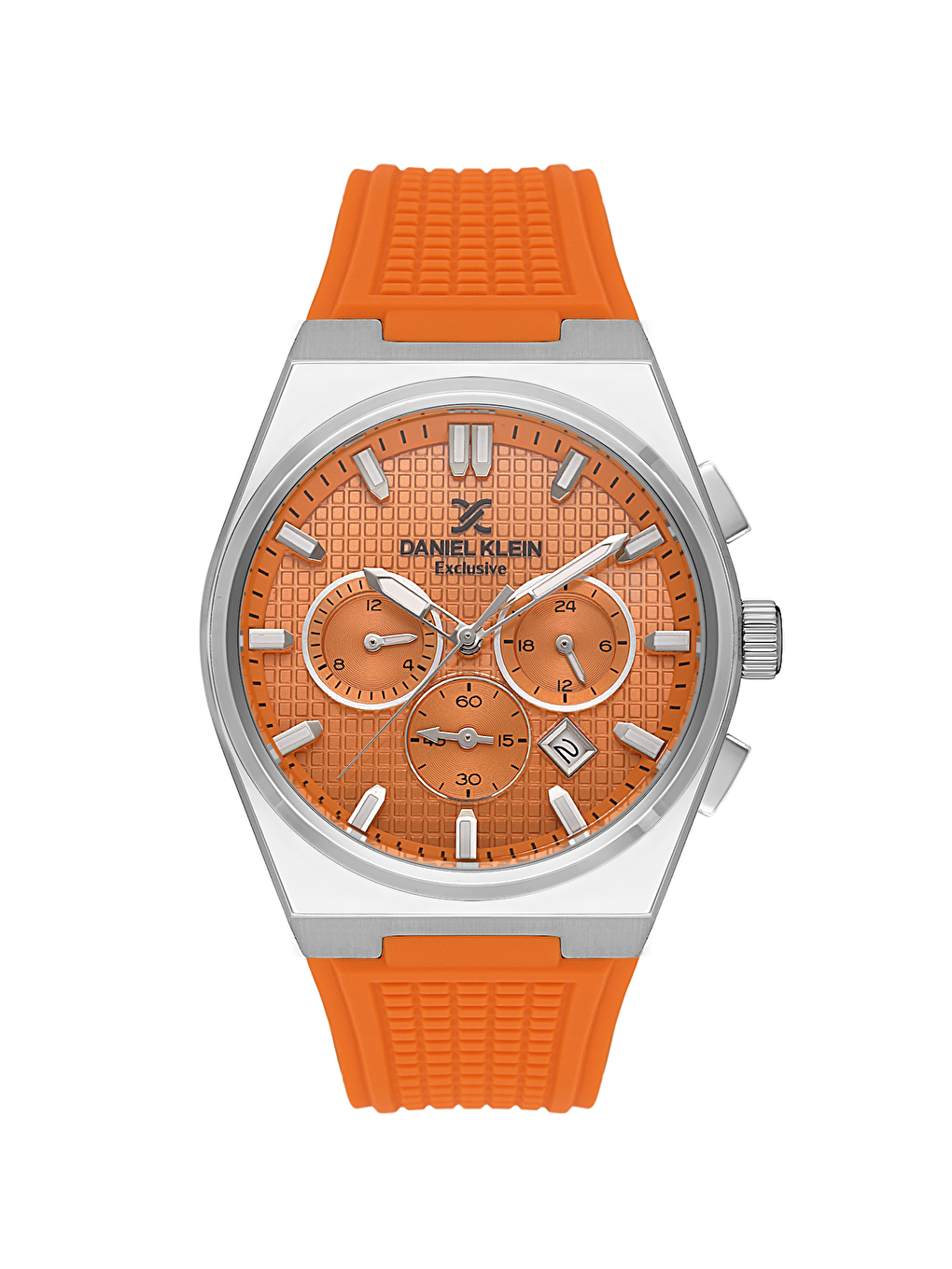 Turuncu Orijinal 3 Atm Su Geçirmez 2 Yıl Garantili DKE.1.10676-8 Exclusive Erkek Kol Saati