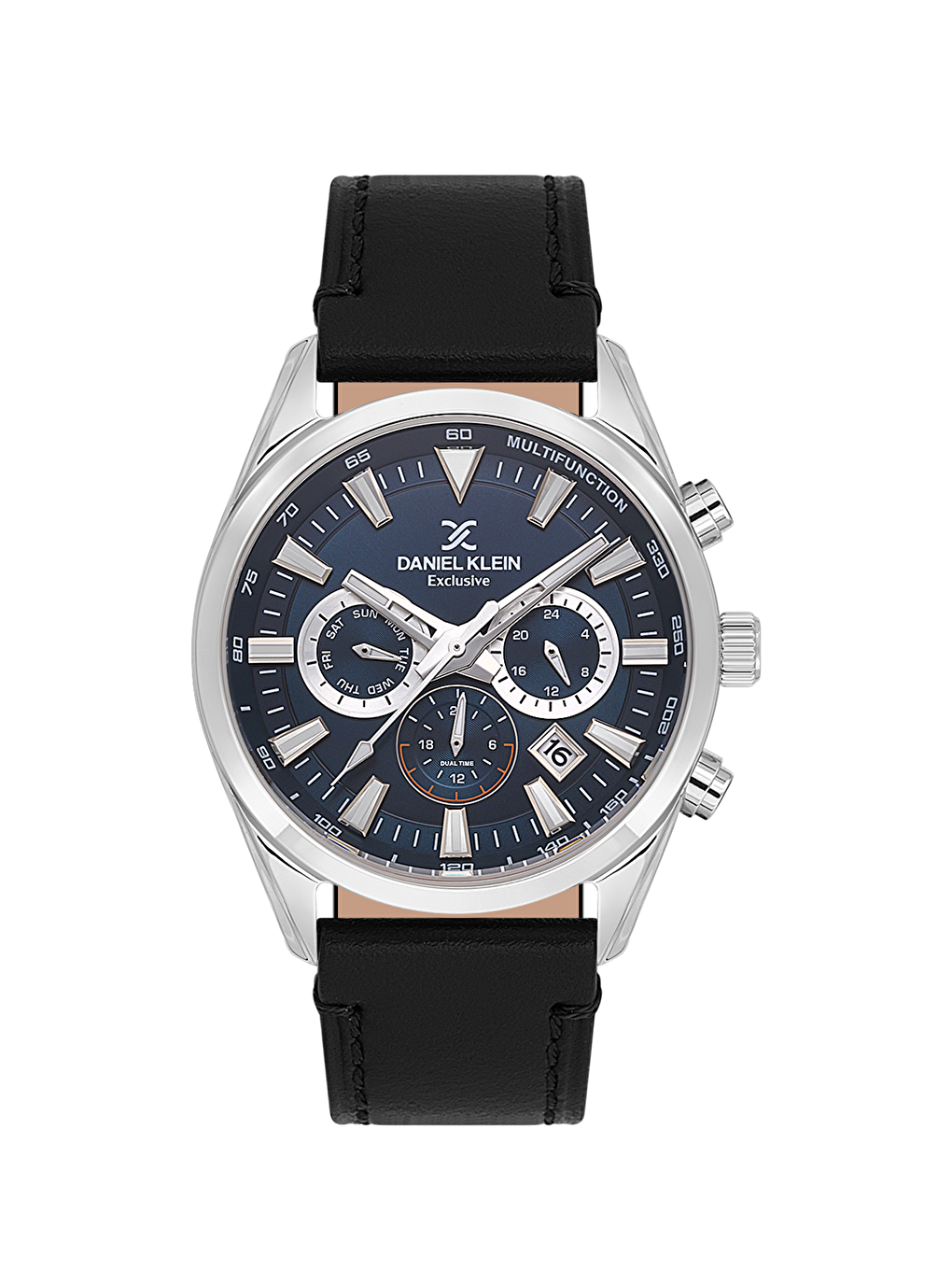 Siyah Orijinal 3 Atm Su Geçirmez 2 Yıl Garantili DKE.1.10709-2 Exclusive Erkek Kol Saati