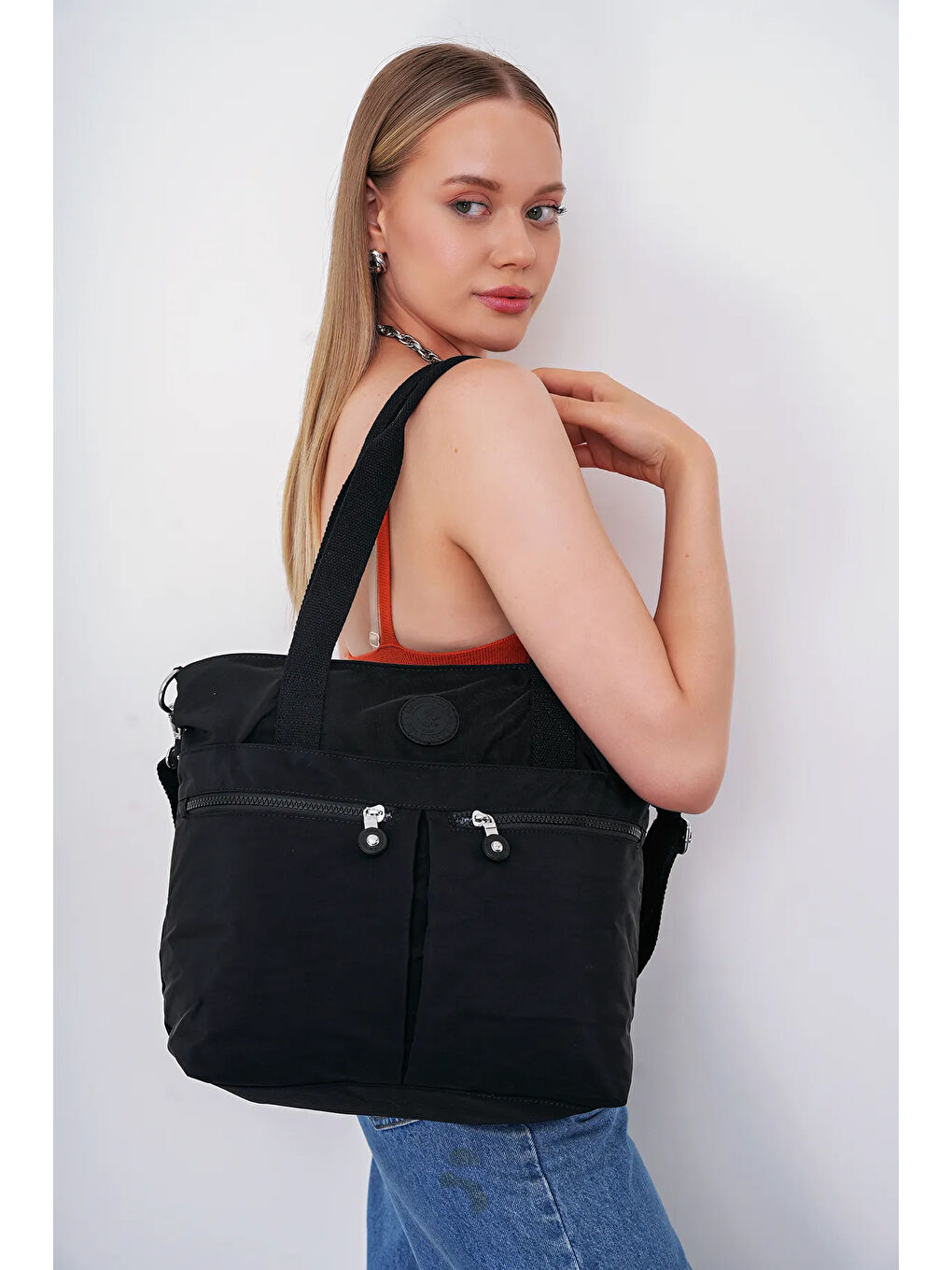 Siyah Kadın Omuz Çantası BHPC6014-3