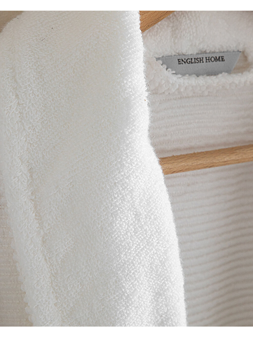 Rosita %100 Pamuklu Bornoz Beyaz-1