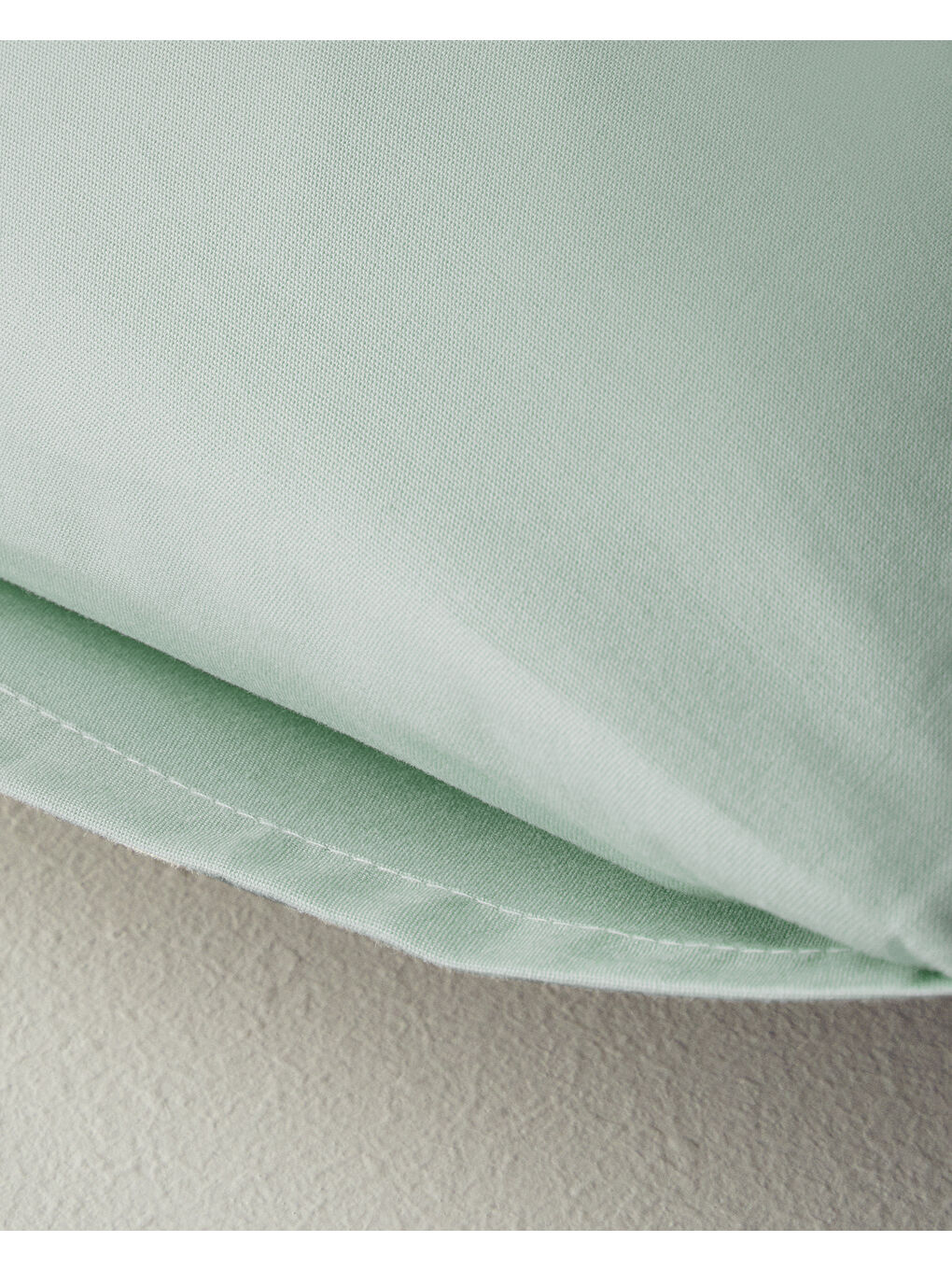 Pure Pamuklu 2'li Yastık Kılıfı 50x70 cm Çağla Yeşili-1