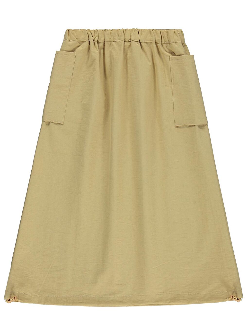 Kız Cepli Etek 6-9 Yaş - Bej 6-7 Yaş-1