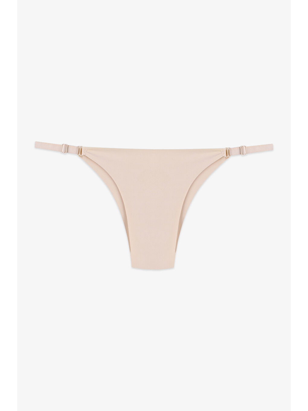 Bej Kadın Ayarlanabilir Lastikli Mikro Slip-2