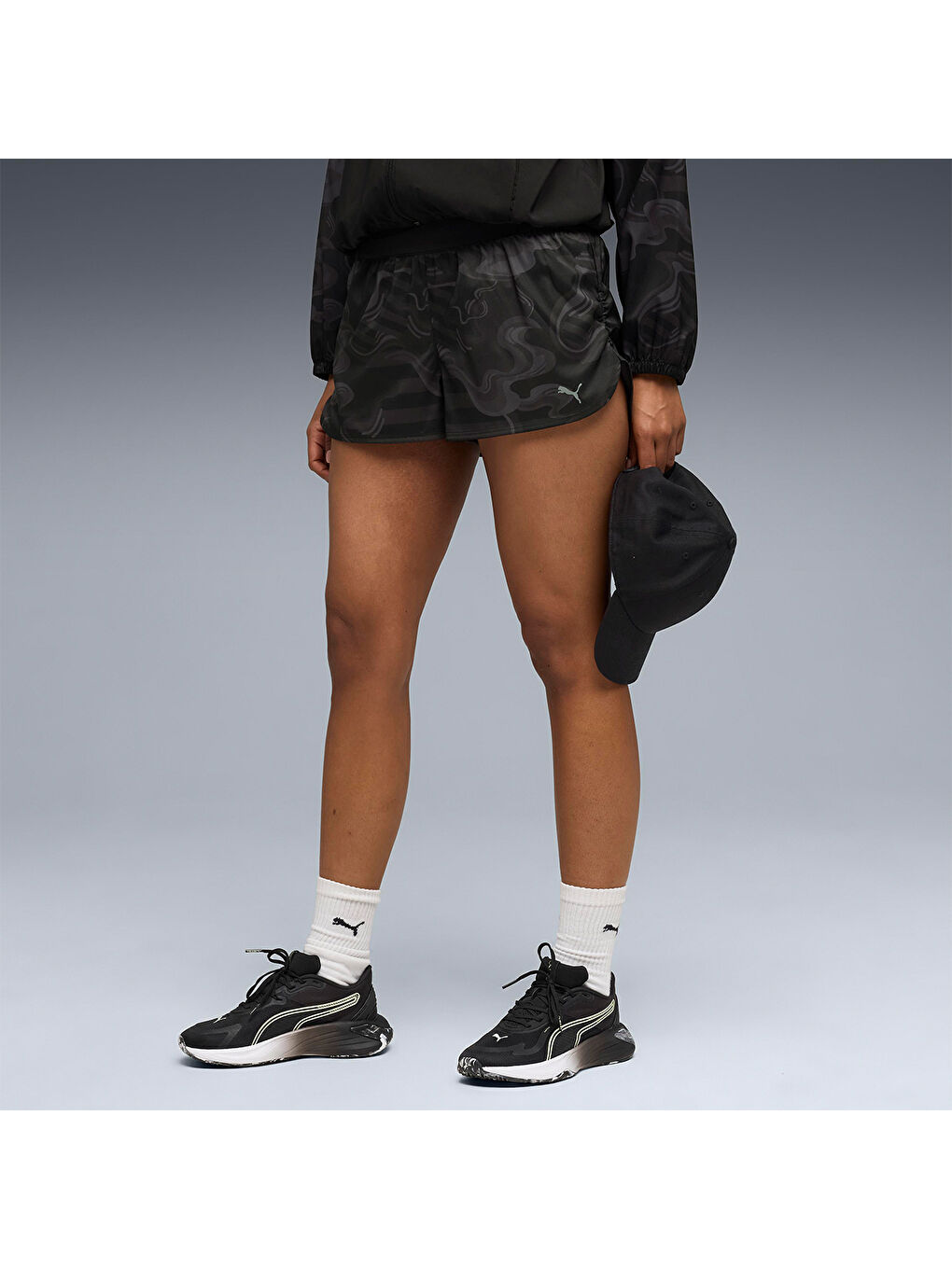 League Woven 3 Inch Kadın Siyah Şort