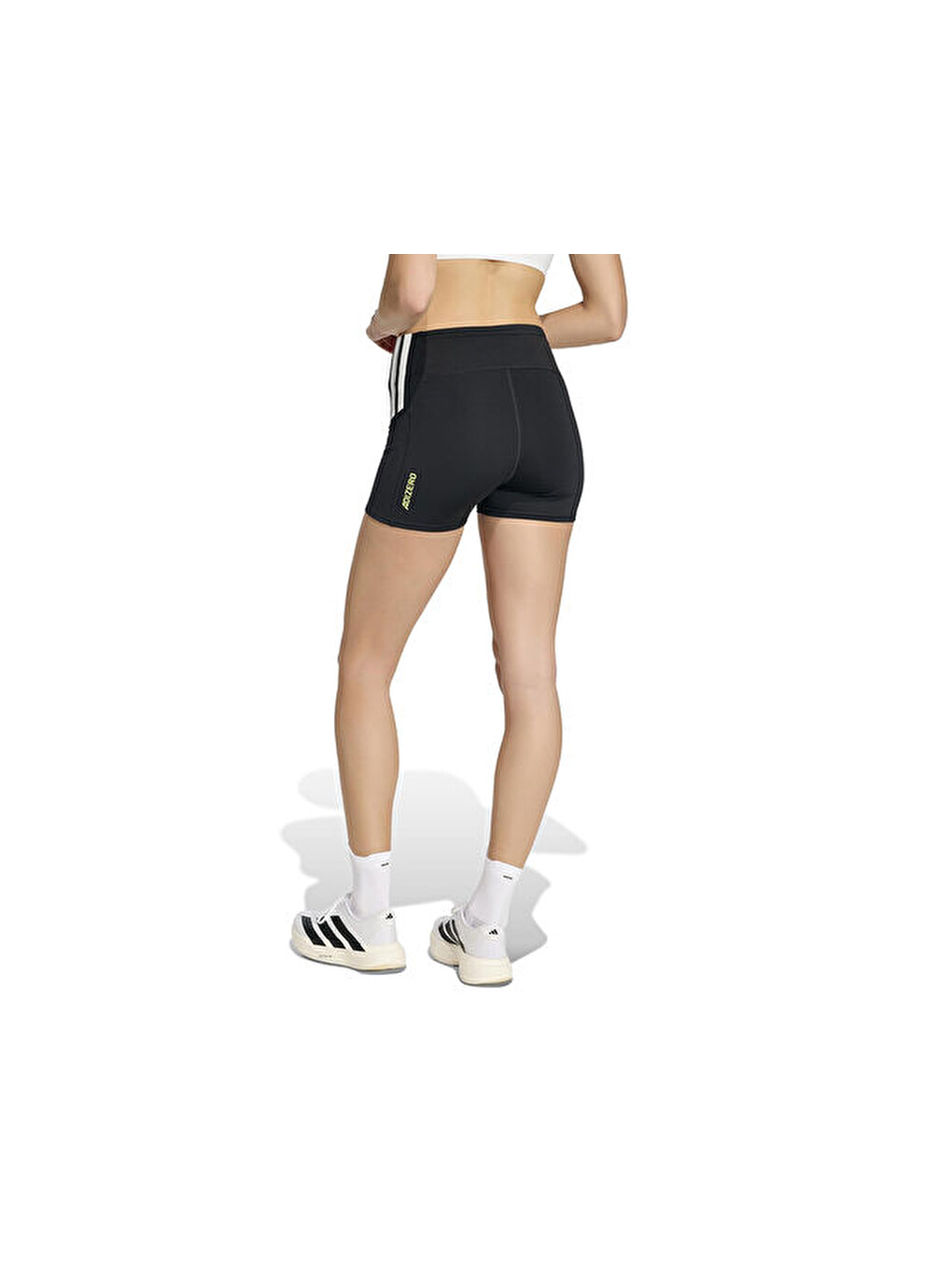 Adizero Sht L K Kadın Koşu Kısa Tayt Ka0149 Siyah-1