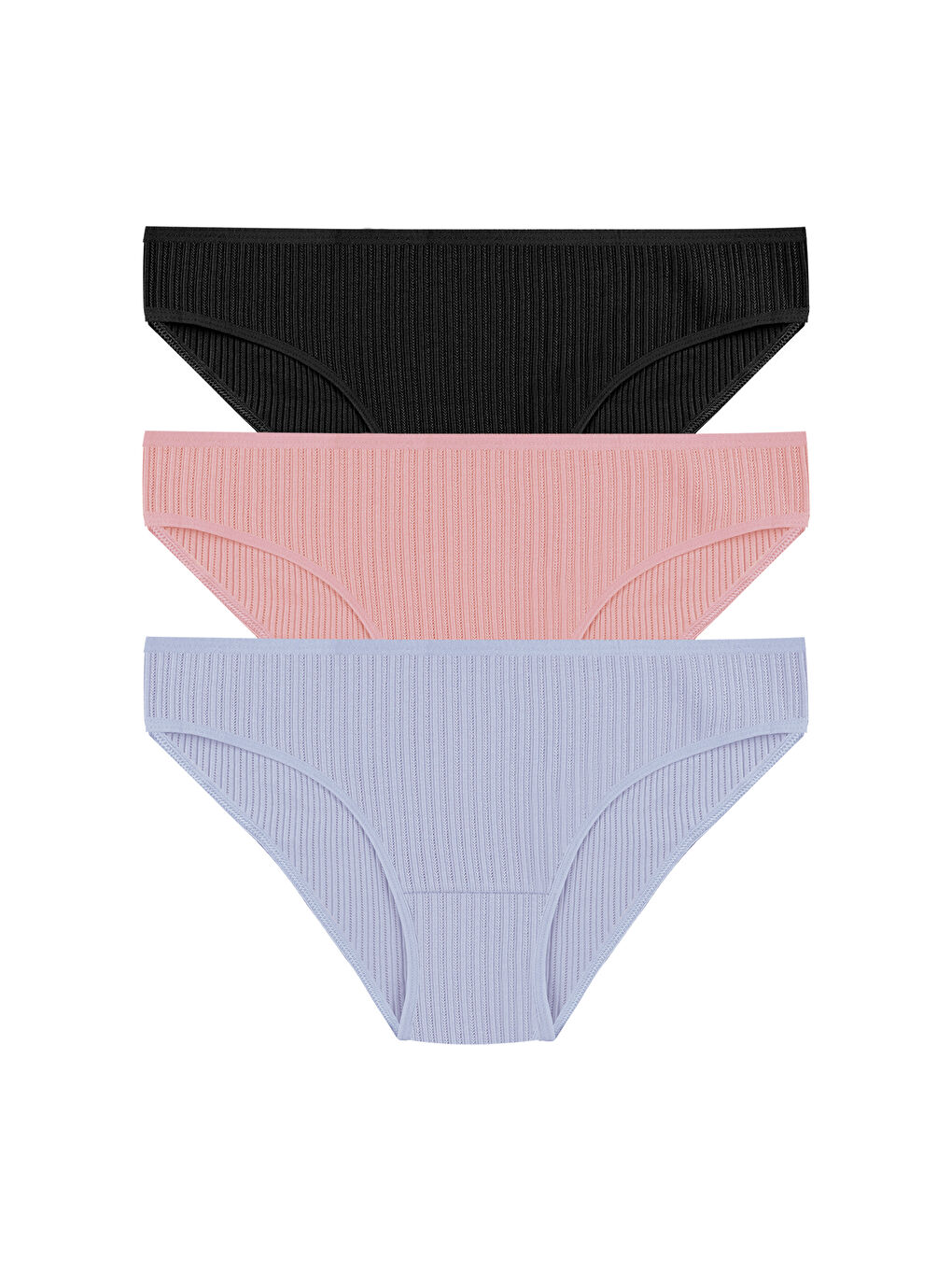 Mavi Kadın 3'lü Ajur  Slip